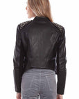 Fringe Studded Jacket - L1064