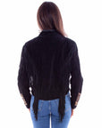 Fringe/lacing Jacket - L1100