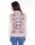 Emb Ladies Vest - L1116