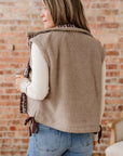 Wrenley Bows Sherpa Fleece Vest