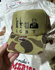 Liberty, Guns, Beer and Trump LGBT Trucker Hat