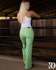 SIGNATURE TROUSER - LIME GREEN