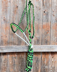 Lariat Mule Tape Halters - Assorted Double Colors-