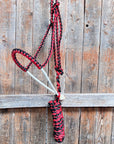 Lariat Mule Tape Halters - Assorted Double Colors-