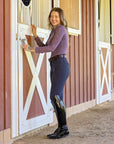Evolution Full Seat Breeches - Navy Sparkle
