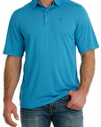 Mens Cinch ArenaFlex Polo-Blue