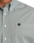 Cinch SS Button Up- Light Blue