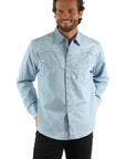 Floral Tooled Embroidery Shirt - P-634X