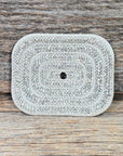 Rectangle Rhinestone Rosette