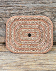 Rectangle Rhinestone Rosette