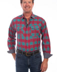 Ikat Plaid Signature Shirt
