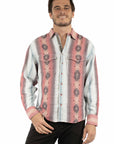 Double Knit Diamond Stripe Shirt II