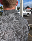 1950s Inspired Hawaiian Floral Long Sleeve Western Shirt
