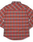Red Sunset Expansive Plaid Western Shirt With Superior Breathable Quick Dry Fabric
