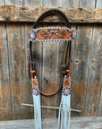 Whipstitch AB Browband/One Ear Tack Set with Wither Strap