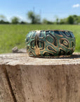 Green Animal Print Fashion Cuff XI137