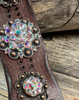 Copper AB Leather Bracelet LB107