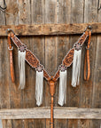 Whipstitch AB Browband/One Ear Tack Set with Wither Strap