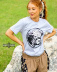 Happy Hereford Tee- GREY