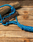 Blue Mule Tape Halter - Turquoise