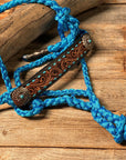 Blue Mule Tape Halter - Turquoise