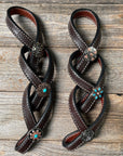 Western Dark Oil Rustic Tie Down Keepers