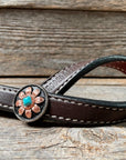 Western Dark Oil Rustic Tie Down Keepers