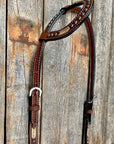 Rawhide One Ear/ Breastcollar Tack Set