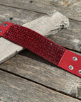 Western Suede Leather Bling Fashion Bracelets - Assorted Colors