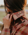 Pretty Plaid Cowboy Button Up