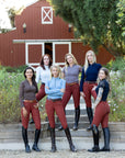 Evolution Full Seat Breeches - Rust