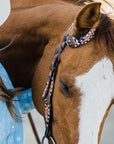 Classic Copper and Turquoise One Ear / Breastcollar Tack Set