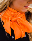 35X35" Solid Orange Wild Rag / Scarf WRS20