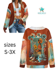 Baha Ranch Colores de Mexico Fantasia Drop Shoulder Cardigan