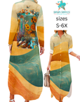 Colores de Mexico Fantasia Shirt Dress Duster