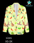 Baha Ranch Colores De Mexico Festival Blazer Women's Blazer