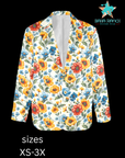 Colores de Mexico Spring Mexico Florals Blazer