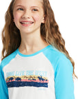 Girls Long Live Long Sleeve- Cloud Dancer
