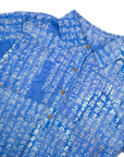 Placket Dress Heart Sutra with Sea Turtle by Mayumi Oda