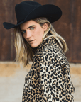 LEOPARD TWILL SHACKET