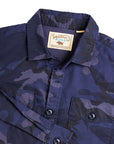 Waimea Overshirt Blue Camo