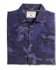Waimea Overshirt Blue Camo