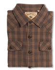 Waimea Overshirt Brown Charcoal Palaka