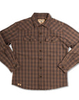 Waimea Overshirt Brown Charcoal Palaka