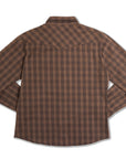 Waimea Overshirt Brown Charcoal Palaka