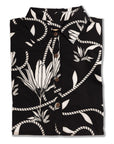 Floral Ti Leaf Pareu Dresses In Sustainable Polyester Elastane Blend For Comfort