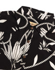 Floral Ti Leaf Pareu Dresses In Sustainable Polyester Elastane Blend For Comfort