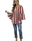 Aztec Serape Top