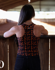 RIBBED ALL-IN-ONE TANK | TORTOISE