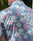 Tahitian Pareu Red White And Blue